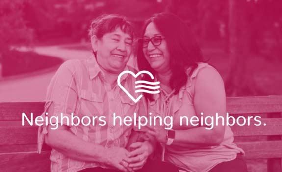 Neighbors helping neighbors