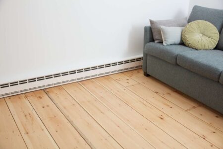 Electric baseboard heat